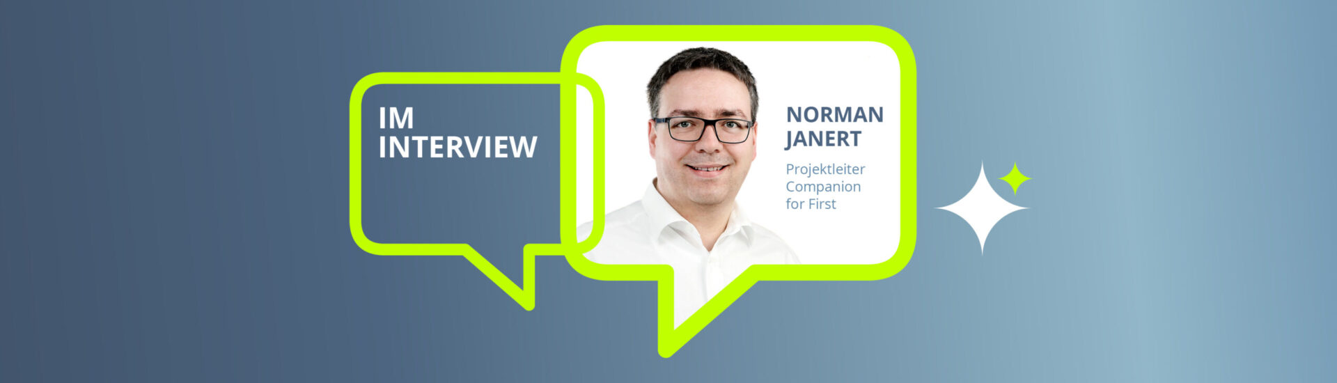 Norman Janert im Interview