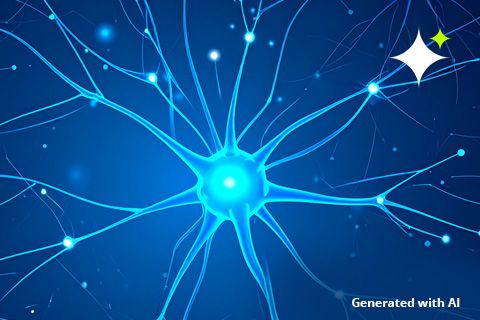 Neuronale Netze. This image was generated or edited using AI tool.